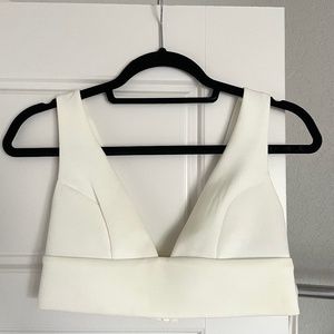 Topshop - White crop top